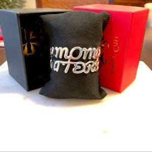 "Every Moment Matters" Rustic Cuff Bracelet